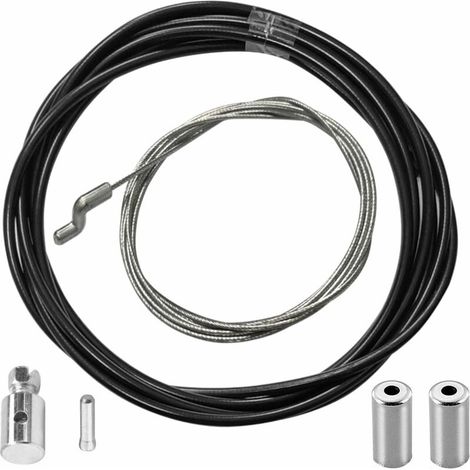 – Kit de réparation universel pour motoculteur – Câble 1900mm avec gaine 2m – Serre-câble 6x9mm et embouts inclus – Maintenance tondeuse et débroussailleuse (1/4)