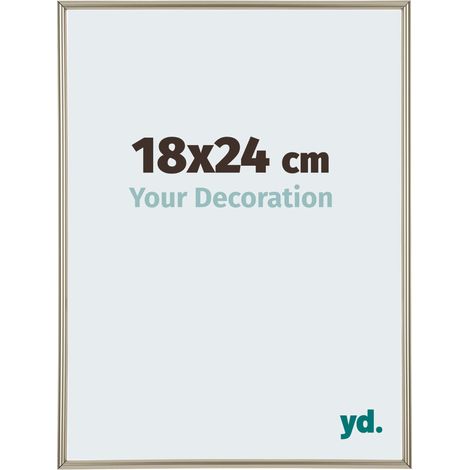 yd. - Cadre photo 18x24 - Champagne - Plastique - Annecy