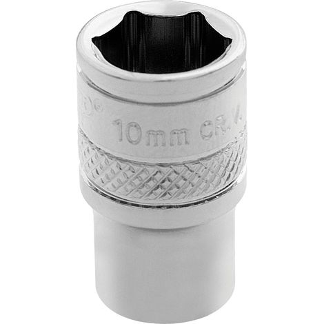 Draper 32562 Draper Expert HI-TORQ 6 Point Socket, 1/4"" Sq. Dr., 10mm