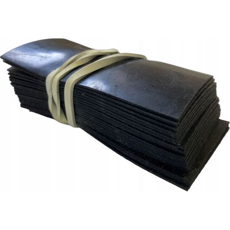 Patins en caoutchouc pour solives 80x40x1, lot de 100, terrasse (1/2)
