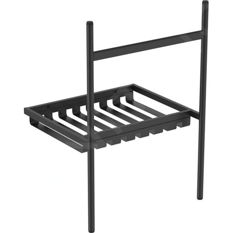 Ideal Standard Conca - Console métallique pour lavabo 60 cm, soie noire E2531XG (1/5)