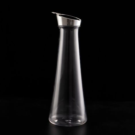 1,4-Liter-Saftflasche aus transparentem Acryl, inklusive Deckel (1/5)