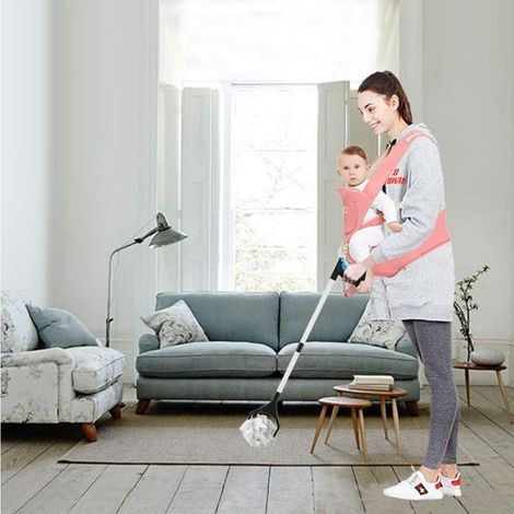 Greifzange, 82 cm, extra lang, leicht und praktisch für ältere Menschen, zum Greifen von Mülltonnen, Sammeln von Abfall und Gartenabfällen (1/4)