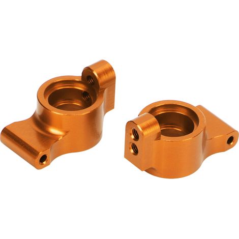 Pièce. Coupelle d'essieu arrière en alliage d'aluminium haute résistance, accessoire RC pour voiture RC LC Racing PTG-2 1/10, couleur or (1/5)