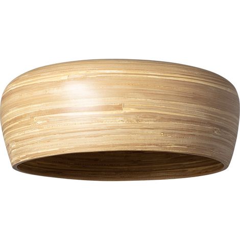 Abat-jour Bambou Suspension Shuka Sari ILUZZIA Naturel (1/3)