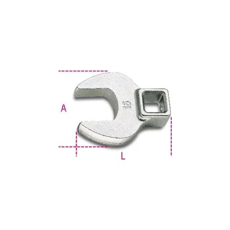 Chiave zampa di gallo  3/8 beta 910cf - 16