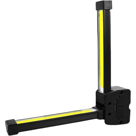 USB Rechargeable Cordless LED Work Light with Magnet and Hook, Workshop Flashlight, COB Work Light for Workshop, Camping (1/5)