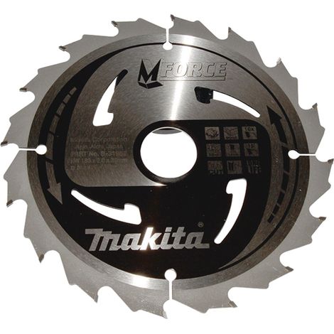 Makita M-FORCE Hoja de sierra 180x30x16Z - B-31952