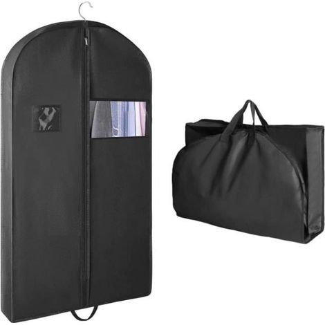Housse Vetements à Suspendre,152x60cm Housse Costume Homme,Imperméables Housses de Vêtements,Housse de Protection pour Vêtements (1/4)