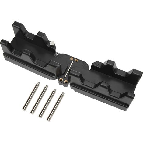 Outil de mesure et coupe d'onglet 85-180°, précision de sciage, 2-en-1 pour angles, pratique pour décoration intérieure, accessoire de chantier (1/5)