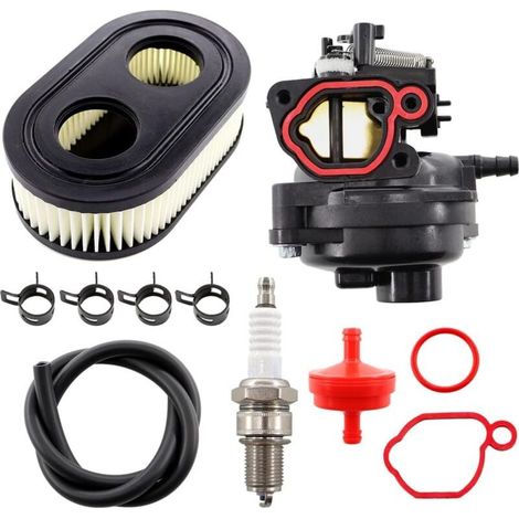 Carburateur 799584 (avec filtre à air) pour tondeuse Briggs & Stratton 799584 594058 550EX 725EXI 625EX 675EX 0EX 09P702-0145-F1 09P702-0098-F1 Troy Bilt TB200 TB20 125 T B554 (1/5)