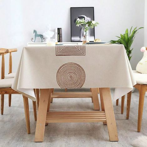 Linge de table plastique 140x200 cm pour café usage quotidien (1/3)