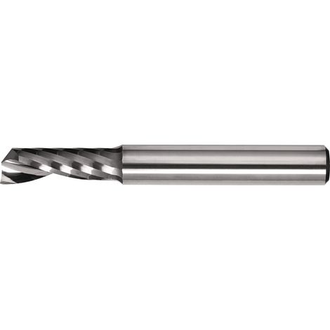 Fresa de un diente tipo W D.12mm VHM 25 grados HA Z.1 largo TECWERK (1/2)