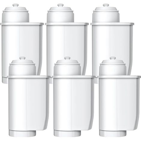 Lot de 6 filtres à eau de rechange pour Siemens EQ Series, EQ5 EQ6 EQ9 S500 S700 S900, EQ500, TZ70003, Bosch TCZ7003, TCZ7033, 467873, Brita Intenza, 12008246