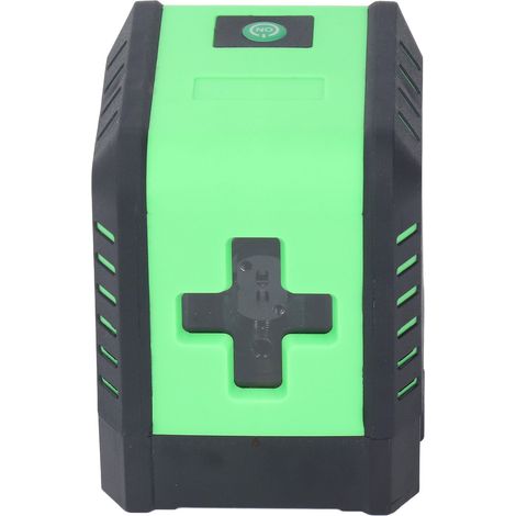 Niveau laser vert lumineux, ligne croisée horizontale et verticale, auto-nivelant, outil de mesure de précision pour chantier et bricolage (1/5)