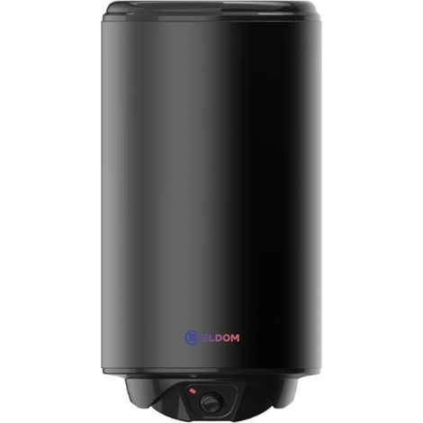 ELDOM Spectra 80 Liter Warmwasserspeicher 2 kW. manuelle Steuerung Schwarz