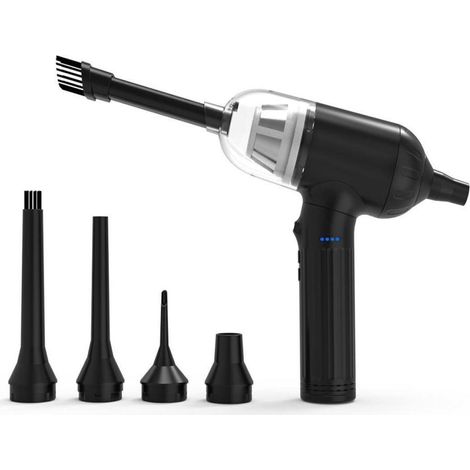 CoreParts aspirapolvere senza fili 2in1 nero compatto
