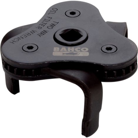 Bahco Dreiarmiger Ölfilter-Schlüssel, Ø 65-120 mm, 1/2 + 3/8 (1/2)