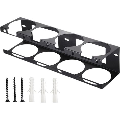 Support de canne à souder – 4 fentes antirouille pour économiser de l'espace – Organiseur de tiges – Accessoires de soudure Pour salon, garage, sous-sol, appartement, dortoir, technicien (1/5)