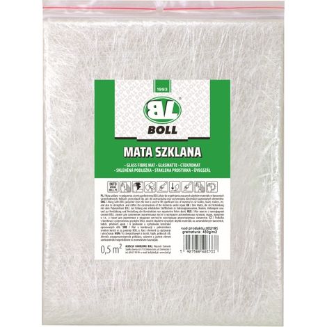 Boule de mat de verre 0,5 m² épaisseur 450 g/m²