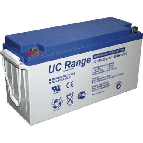 Batterie plomb 12V 150Ah Ultracell