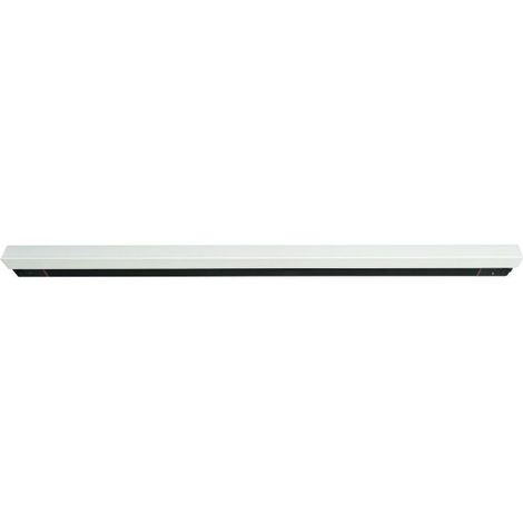 Spot LED Encastrable Magnétique Linéaire 20W 3000K Variable Blanc Sablé ZAMBELIS 2089-3W - 120 deg - Blanc chaud - 3000K