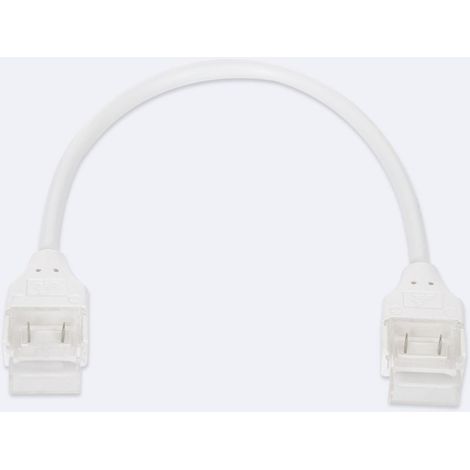 Conector Hipopótamo Doble con Cable para Tira LED Autorectificada 220V AC SMD Silicone FLEX Ancho 12 mm 12 mm (1/2)