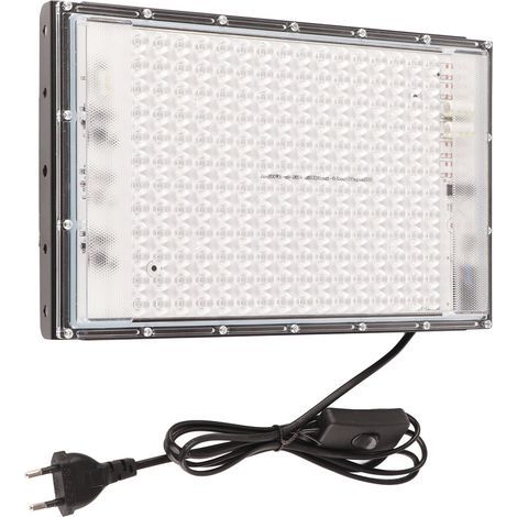 Solariumlampe mit 192 LEDs, 460 nm Blaulicht, tragbare Solar-Gesichts- und Körperlampe, 100 W, 85–265 V, europäischer Stecker (1/5)
