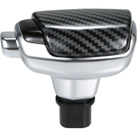 Pommeau de levier de vitesse automatique modifié pour voiture, remplacement noir brillant court pour conduite à gauche Renault (1/5)