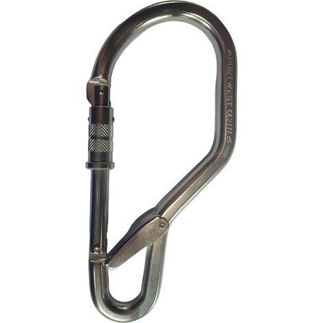 Karabiner aus Aluminium - Silber - Portwest