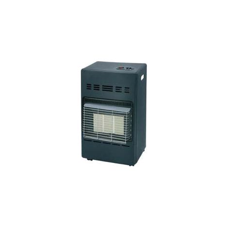Syntesy stufa a gas infrarossi con regolazioni termiche 4200W in lamiera grigia con ruote