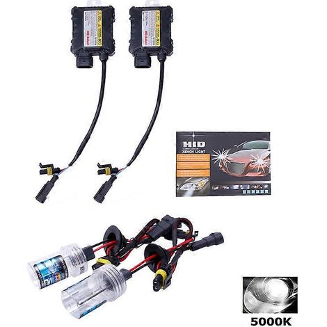 Ampoule LED 55W H1 H3 H4 H7 H11 pour liseuse de voiture, plafonnier intérieur