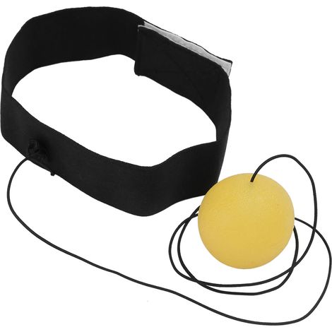 Balle de réflexe de boxe professionnelle avec bandeau pour l'entraînement de la vitesse de réaction (1/5)