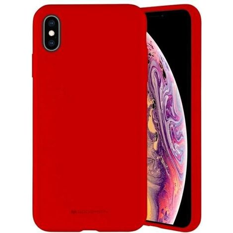 Coque en silicone rouge Mercury pour Samsung Galaxy S23 Plus (1/5)