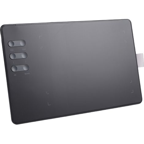 Tablette graphique dessin 114x173mm 16384 niveaux pression stylet sans pile 6 touches 5 pointes adaptateur OTG pour Win/Mac/Android avec Photoshop Clip Studio enseignants étudiants (1/5)
