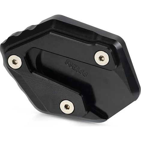 (Noir) Compatible avec YAMAHA MT-07 XSR700 FZ07 Tracer 700 7 GT R7 MT07 YZFR7 Extension de béquille latérale, support de béquille agrandissant maxpower (1/4)