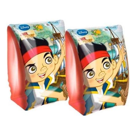 TRADE SHOP - Braccioli Mare Gonfiabili Per Bambini Jake Il Pirata 25 X 15 Cm Salvagente - (1/2)