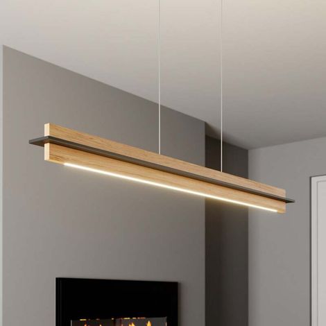 [NEUWERTIG] B-Ware Rothfels LED Pendelleuchte Hängeleuchte Deckenleuchte Lampe 34W 118cm dimmbar (1/2)