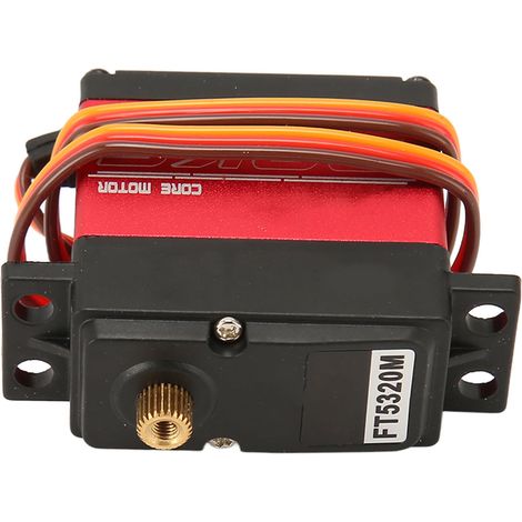 Servo numérique FT5320M 20 kg, étanche, à engrenages entièrement métalliques, moteur à noyau de torsion élevé et bras de 25T. (1/5)