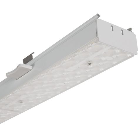Modulo Lineare LED Trunking 144cm 40-75W 160lm/W Retrofit Sistema Universale Pull&Push Regolabile 1-10V 5000K Bianco Freddo