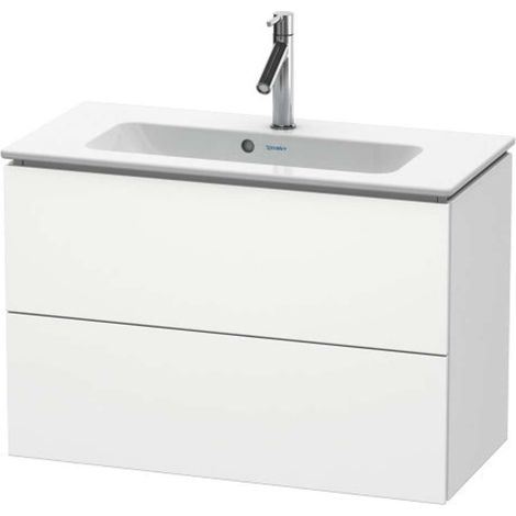 Duravit L-Cube Meuble sous-lavabo suspendu, Compact, 2 tiroirs, (1/5)