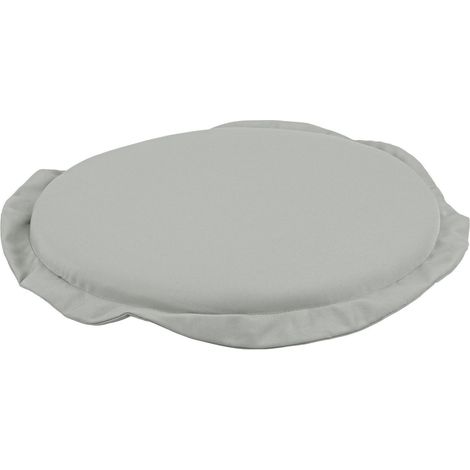 Cuscino tondo "Poly" seduta comoda, in poliestere 180, idrorepellente e sfoderabile -Bordeaux (1/4)