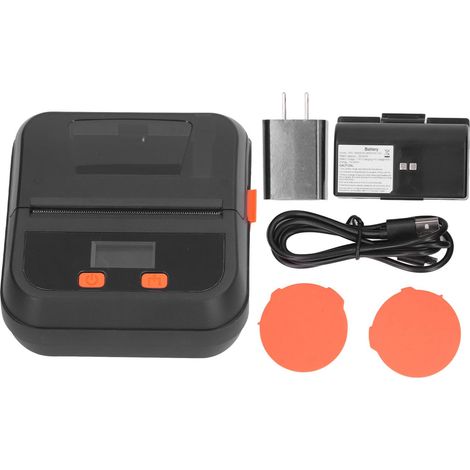 Étiqueteuse thermique Bluetooth portable pour colis et bordereaux d'expédition, prise US 110‑240V (1/5)