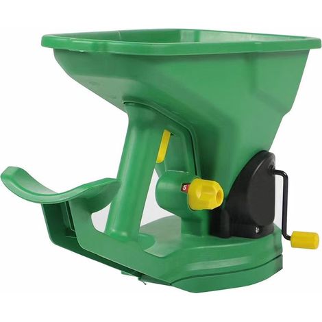 Tragbare, manuelle Gartensämaschine, 1,5 l Fassungsvermögen, 5 Geschwindigkeiten, zum Säen, Düngen, für Rasen und kleine Landwirtschaft (1/5)