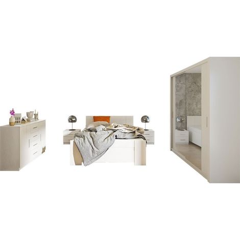 Conjunto de dormitorio Catromi 121, Blanco