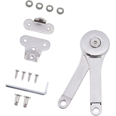 Tige de support hydraulique — Ferrure de pliage pour portes d'armoire (1/5)