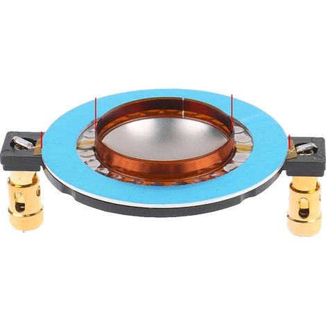 Reparaturteile für Hochtonlautsprecher, Titan-Schallfolie, hohe Kompatibilität, 34.4mm (1/2)