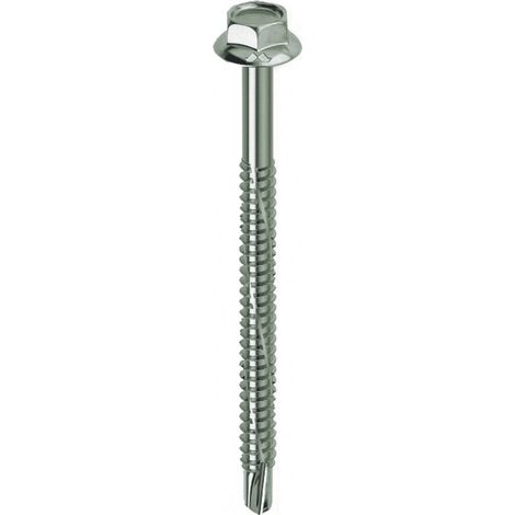 Viti Kovervit Dx Autoperf Testa Esagonale Chromiting 6X 90 Mm - 100 Pz (1/2)