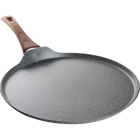 Trade Shop - Placa De Krepir De Soporte ø32cm Huevo Frito Para Mango De Madera De Inducción 043204m - (1/5)