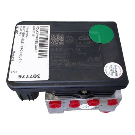 [PRODUIT D'OCCASION] Unite Hydraulique Abs VOLKSWAGEN Golf VII ♻️ Ref Oe. 3q0614517abbef - Garantie à vie (1/5)